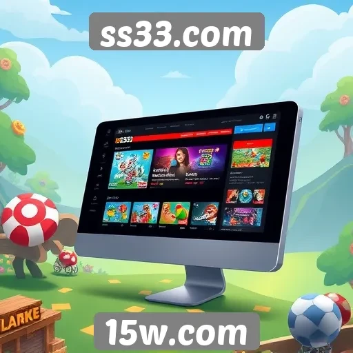 Explorando a interface do usuário do ss33.com